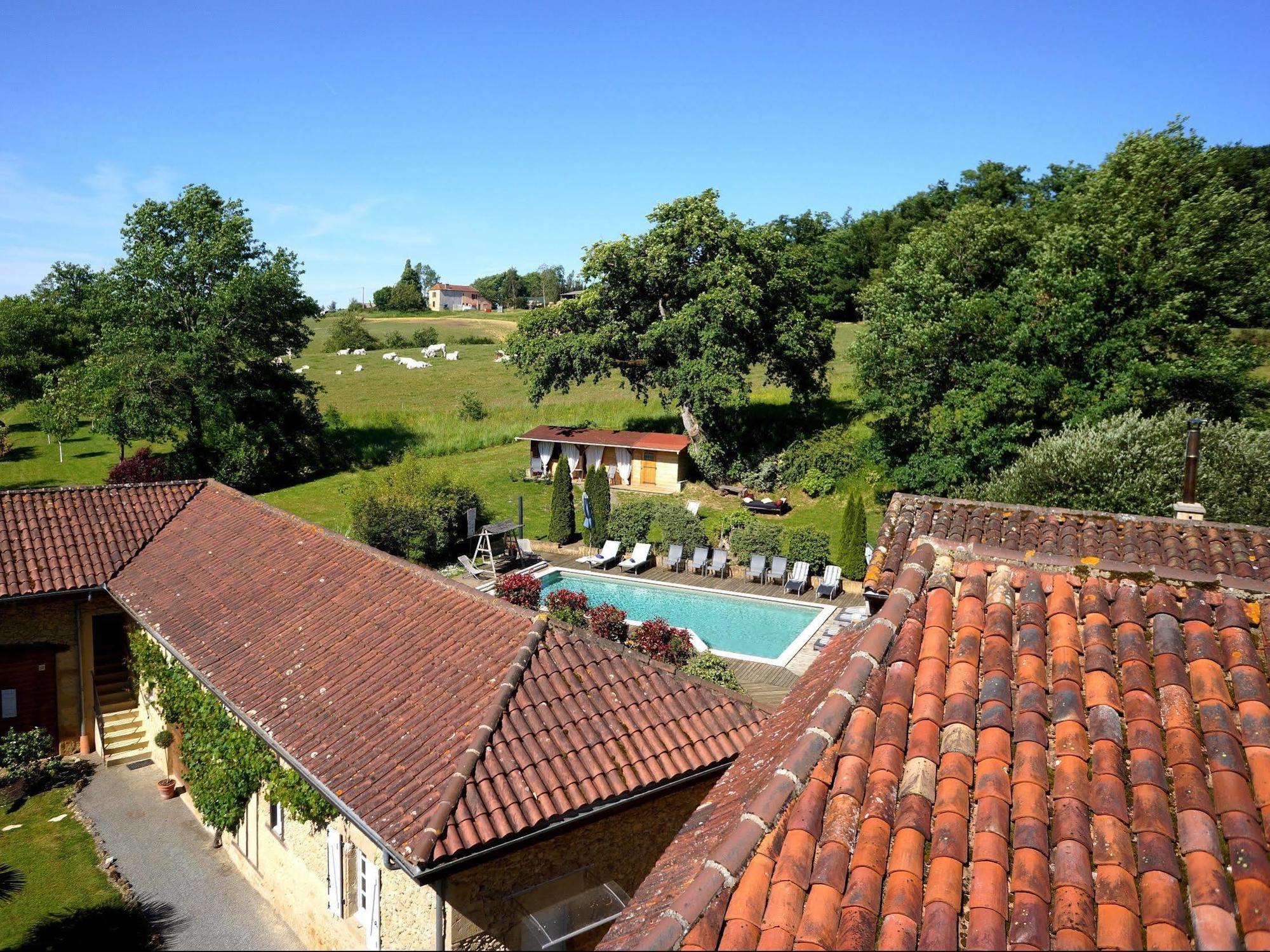 Logis Le Relais Du Bastidou Hotel Beaumarches Exterior photo